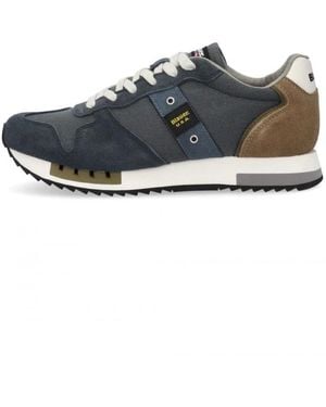 Blauer Sneakers - Blu