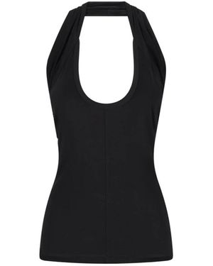 Helmut Lang Sleeveless Tops - Noir