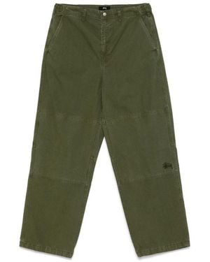 Stussy Straight Pants - Green