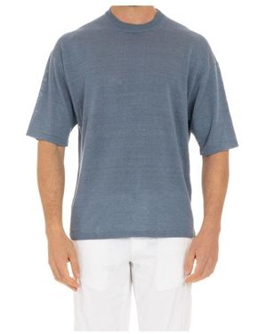 Roberto Collina Round-Neck Strickwaren - Blau