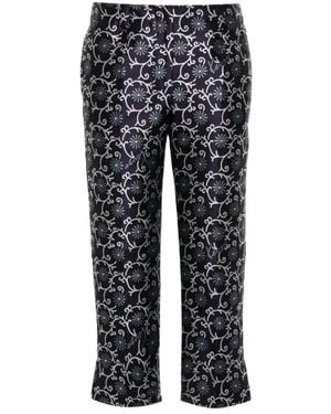 KENZO Cropped Trousers - Grijs