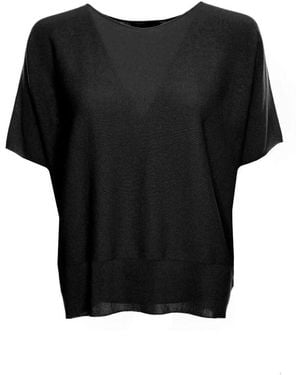 DRYKORN Stricktop Someli420110 - Schwarz