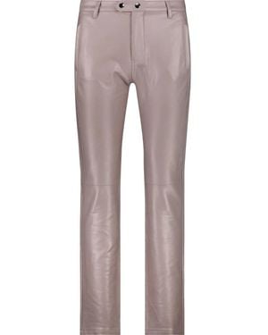 Monari Elegante Straight Leg Hose - Grau