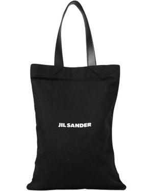 Jil Sander Shopping Bags - Black