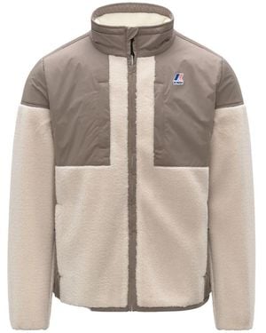 K-Way Fleece Jackets - Gris