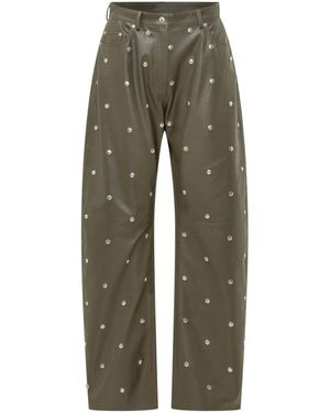 Stella McCartney Wide Trousers - Green
