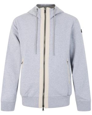 Paul & Shark Hooded Sweatshirt With Zip - Blauw