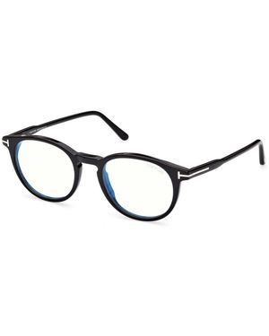 Tom Ford Runde Brillen - Mettallic