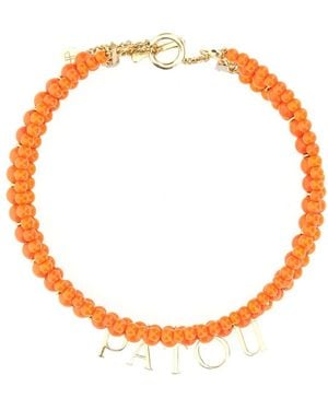 Patou Necklaces - Orange