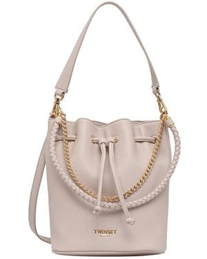 Twinset Bucket Bags - Rose