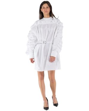 Jil Sander Short Dresses - Bianco
