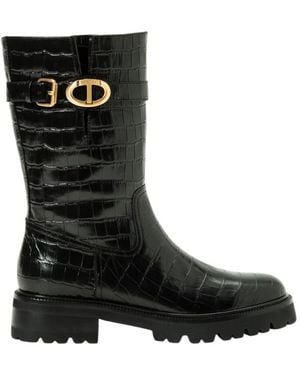 Twinset Ankle Boots - Black