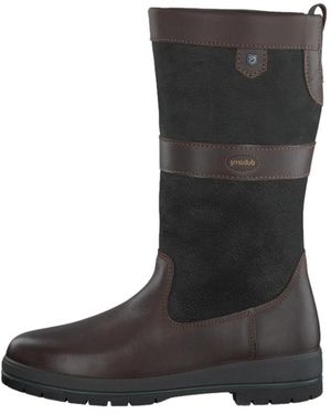 Dubarry Kildare Korte Leren Outdoor Laars - Zwart