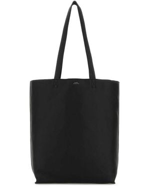 A.P.C. Maiko Medium Tote Bag - Schwarz