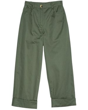 Twinset Broeken ,Groen ,Katoen Twin-Set Broek