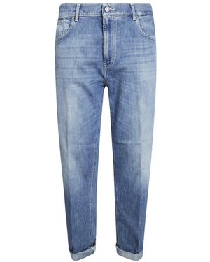 Dondup Slim-Fit Jeans - Blauw