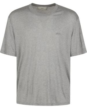 Ami Paris T-Shirts - Grigio