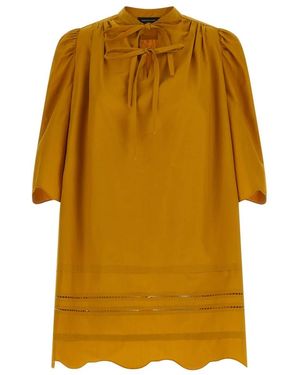 Fabiana Filippi Short Dresses - Yellow