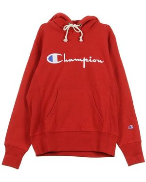 Champion Hoodies - Red