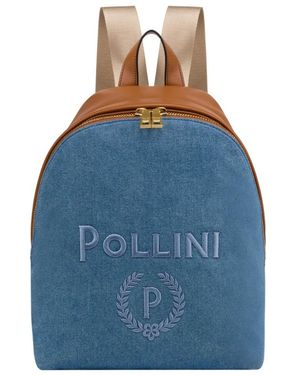 Pollini Tassen ,Blauw ,Denim Zaino Capri