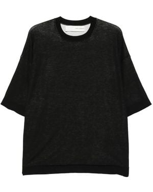Isabel Benenato T-Shirts - Black