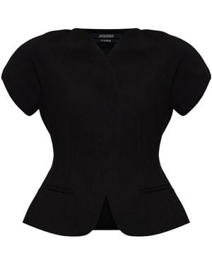 Jacquemus Ovalo Blazer - Zwart