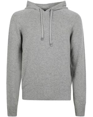 Tom Ford Round-Neck Knitwear - Grey