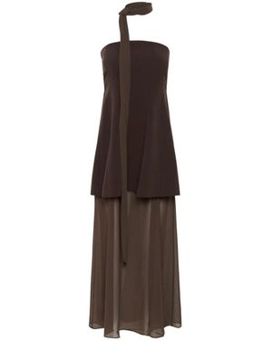 Gestuz Maxi Dresses - Brown