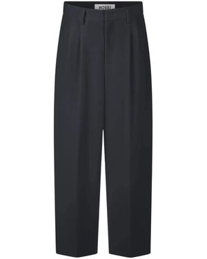 Rossi Cropped Trousers - Black