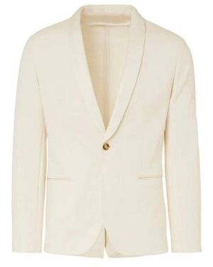 Paolo Pecora Stilvolle Herrenblazer Kollektion - Weiß