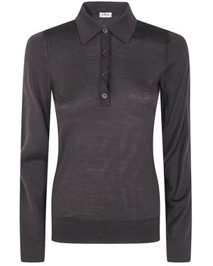 Mrz Round-Neck Knitwear - Negro