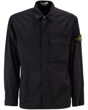 Stone Island Casual Shirts - Schwarz