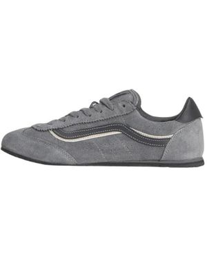 Vans Schoenen ,Grijs ,Suède Super Lowpro