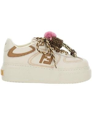 Fendi Match Sneaker - Natur