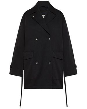 OOF WEAR Double-Breasted Coats - Black