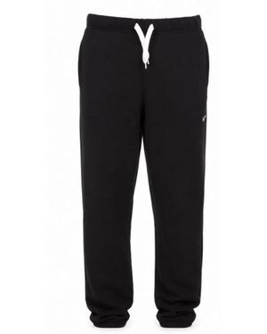 Autry Broeken ,Zwart ,Katoen Embroidered Logo Trainingsbroeken