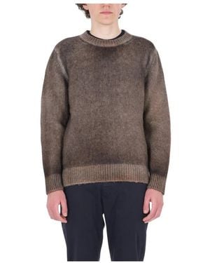 Avant Toi Round-Neck Knitwear - Marron