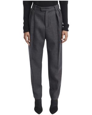 MASSCOB Graue wollcigarettenhose