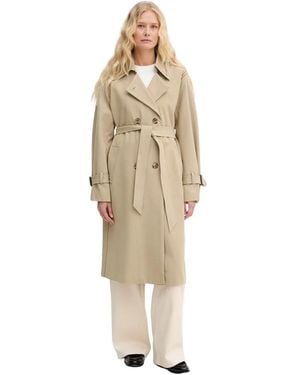Mos Mosh Trench Coats - Metálico