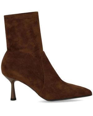 Sergio Levantesi Heeled Boots - Marron