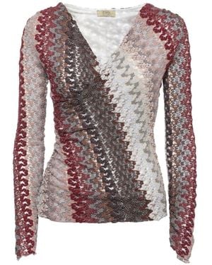 PHO® Firenze V-Neck Knitwear - Rosa