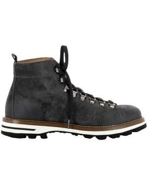 Monpiz Lace-Up Boots - Black