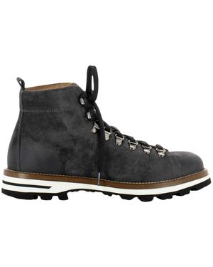 Monpiz Lace-Up Boots - Zwart