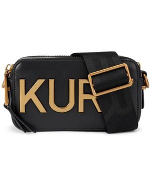 Kurt Geiger Tassen ,Zwart ,Leer Kensington Drench Camera