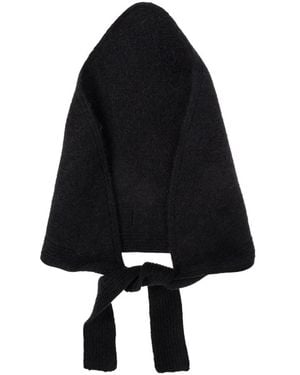 Jacquemus Winter Scarves - Zwart