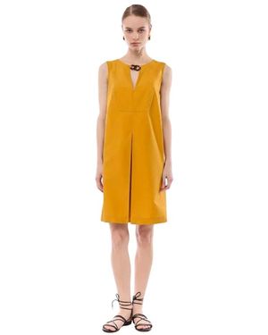 Nenette Trapeze Dress - Gelb
