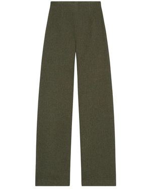 Cortana Straight Trousers - Green