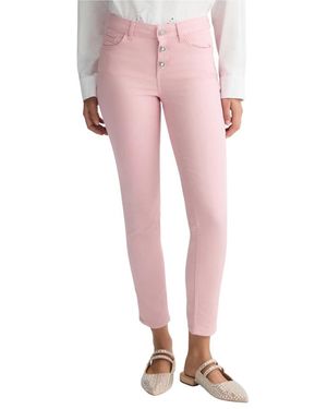 Liu Jo Cropped Jeans - Pink