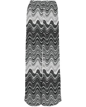 MC2 Saint Barth Wide Trousers - Grey