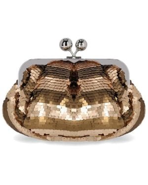 Weekend by Maxmara Clutches - Metallic